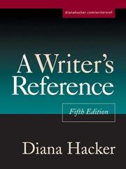 Cover of: writer