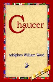 Cover of: Chaucer by Adolphus William Ward, Adolphus William Ward