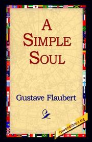 Cover of: A Simple Soul by Gustave Flaubert, Gustave Flaubert