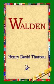 Cover of: Walden by Henry David Thoreau