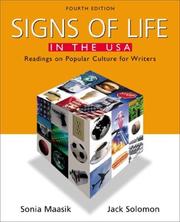 Cover of: Signs of Life in the USA by Jack Solomon, Sonia Maasik