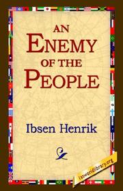 Cover of: An Enemy of the People by Henrik Ibsen