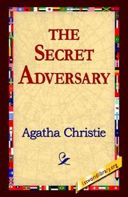 Cover of: The Secret Adversary by Agatha Christie