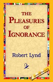 Cover of: The Pleasures of Ignorance