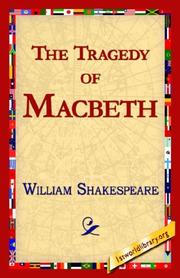 Cover of: The Tragedy of Macbeth by William Shakespeare