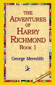 Cover of: The Adventures of Harry Richmond, Book 1