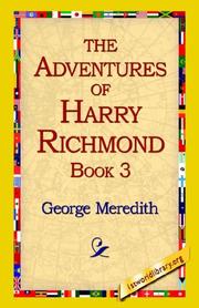 Cover of: The Adventures of Harry Richmond, Book 3