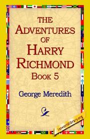 Cover of: The Adventures of Harry Richmond, Book 5 by George Meredith