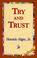 Cover of: Try And Trust