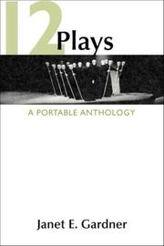 Cover of: 12 Plays by Janet E. Gardner