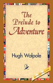 Cover of: The Prelude to Adventure