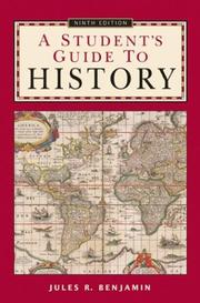 A student's guide to history by Jules R. Benjamin