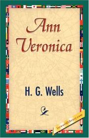 Cover of: Ann Veronica | H. G. Wells