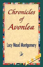 Cover of: Chronicles of Avonlea by Lucy Maud Montgomery