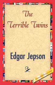 Cover of: The Terrible Twins by Edgar Jepson