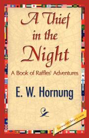 Cover of: A Thief in the Night by E. W. Hornung