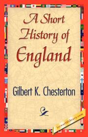 Cover of: A Short History of England by Gilbert Keith Chesterton, Odessa Publishing, Sheba Blake, Gilbert Keith Chesterton