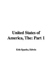 Cover of: The United States of America: Part 1