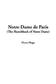 Cover of: Notre-dame De Paris by Victor Hugo
