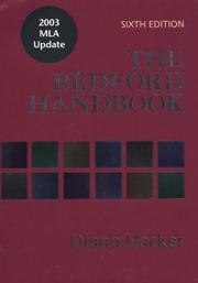 Cover of: The Bedford Handbook by Diana Hacker, Diana Hacker