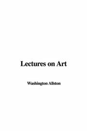 Cover of: Lectures on Art