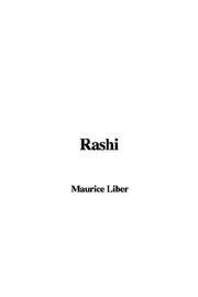 Cover of: Rashi by Maurice Liber, Maurice Liber