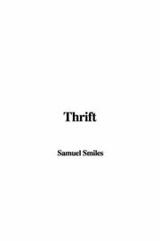 Cover of: Thrift | Samuel Smiles