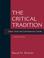 Cover of: The Critical Tradition