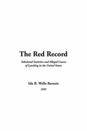 Cover of Red Record
