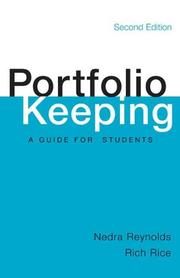Cover of: Portfolio Keeping: A Guide for Students
