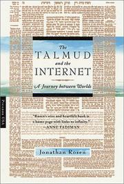 The Talmud and the Internet cover