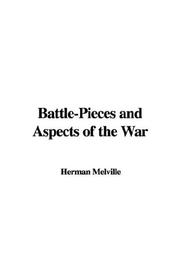Cover of: Battle-pieces And Aspects of the War by Herman Melville
