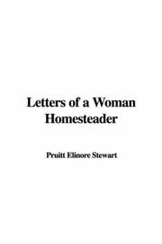 Cover of: Letters of a Woman Homesteader