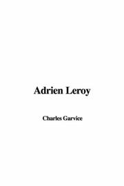 Cover of: Adrien Leroy