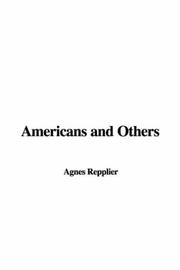 Cover of: Americans And Others by Agnes Repplier