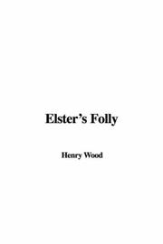 Cover of: Elster's Folly