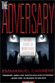 Cover of: The Adversary by Emmanuel Carrère
