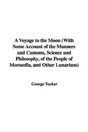 Cover of: A Voyage to the Moon by George Tucker