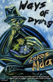 Ways of dying by Zakes Mda