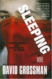 Cover of: Sleeping on a wire by David Grossman