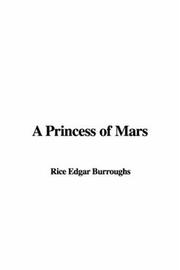 Cover of: A Princess of Mars by Edgar Rice Burroughs