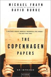 Copenhagen Papers by Michael Frayn, David Burke