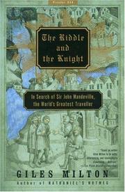 Cover of: The riddle and the knight
