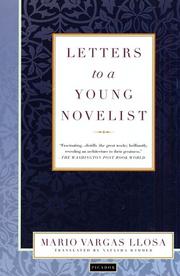 Cover of: Letters to a young novelist by Mario Vargas Llosa