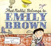 Cover of: That Rabbit Belongs to Emily Brown | Cressida Cowell