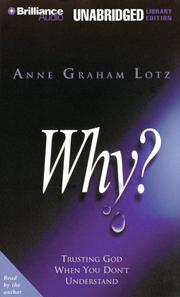 Cover of: Why? | Anne Graham Lotz
