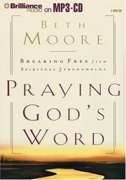 Cover of: Praying God's Word by Beth Moore
