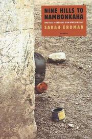 Cover of: Nine Hills to Nambonkaha by Sarah Erdman, Sarah Erdman