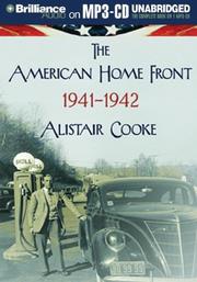 Cover of: American Home Front, The by Alistair Cooke, Alistair Cooke