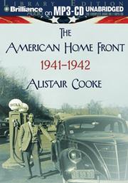 Cover of: American Home Front, The by Alistair Cooke, Alistair Cooke